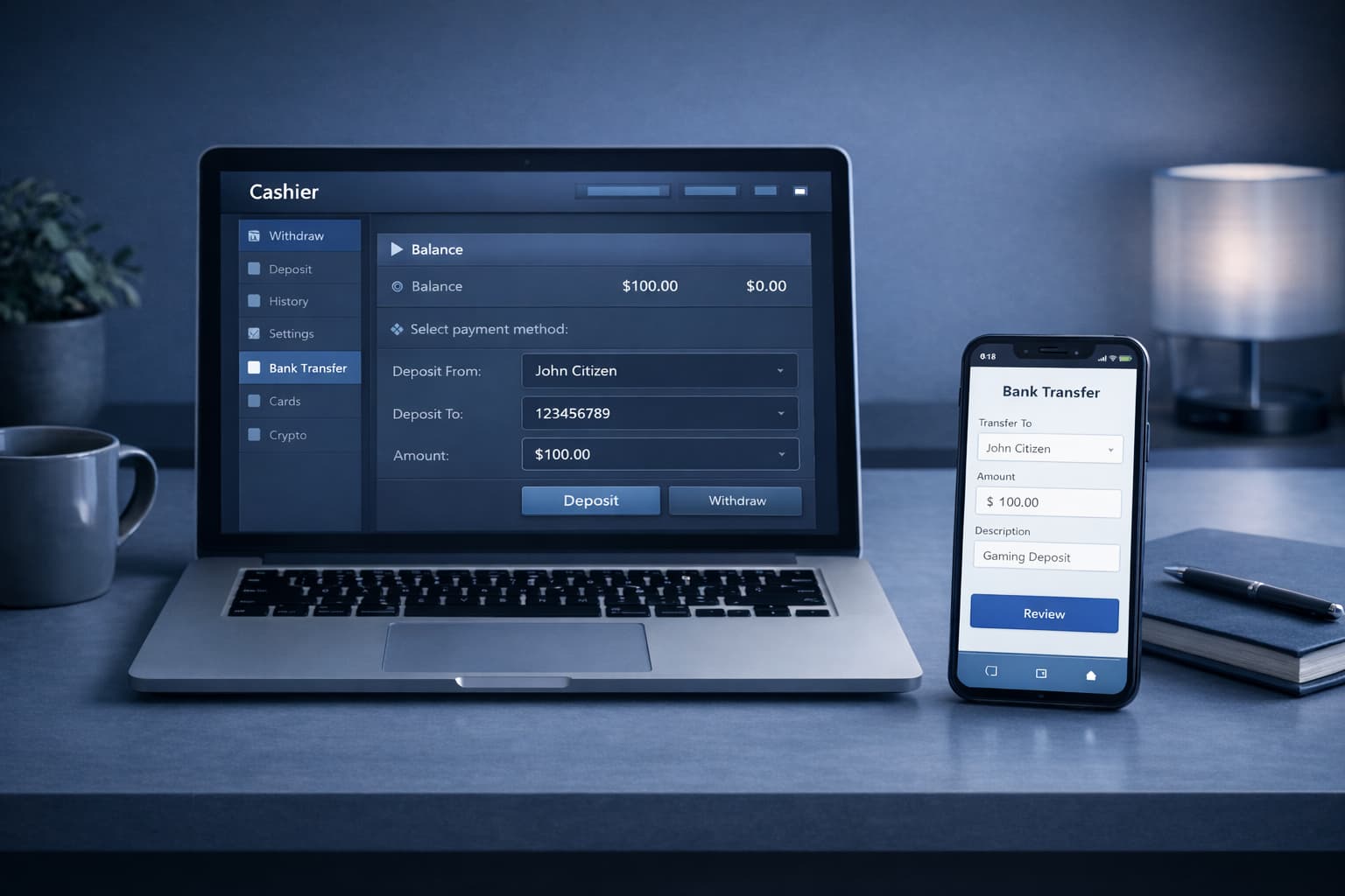 PayID banking flow