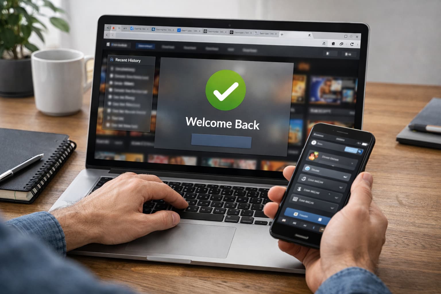 The Pokies login route recovery screen